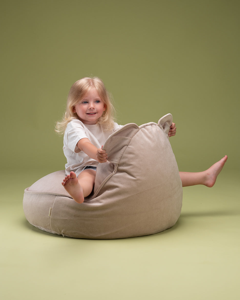 Bear Beanbag/ Beige