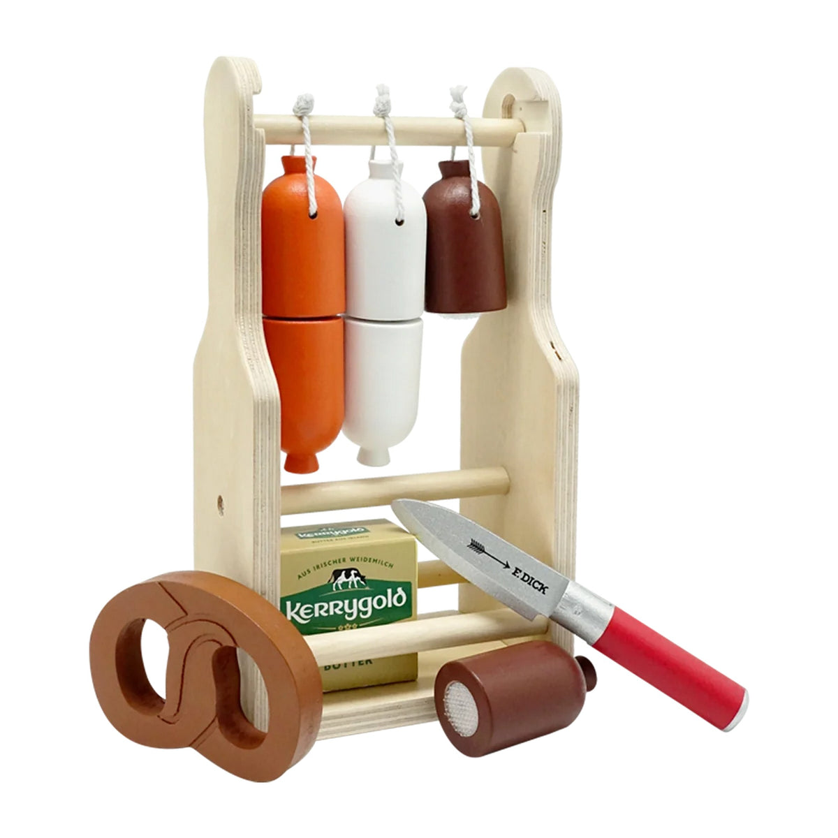 Wurstständer aus Holz