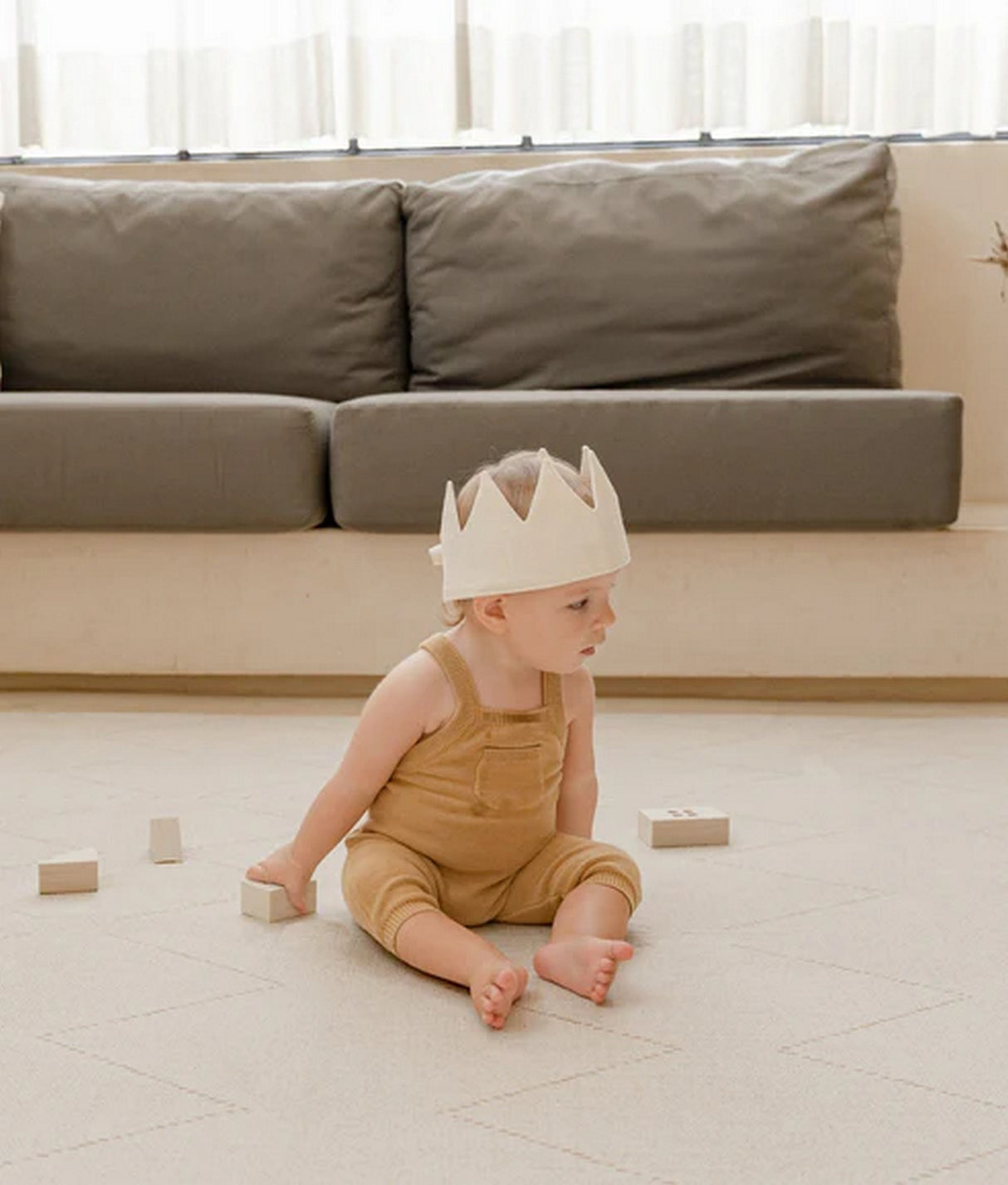 SPIELMATTE TULUM- BONE - korbmayer. ganz besonders. für kinder.