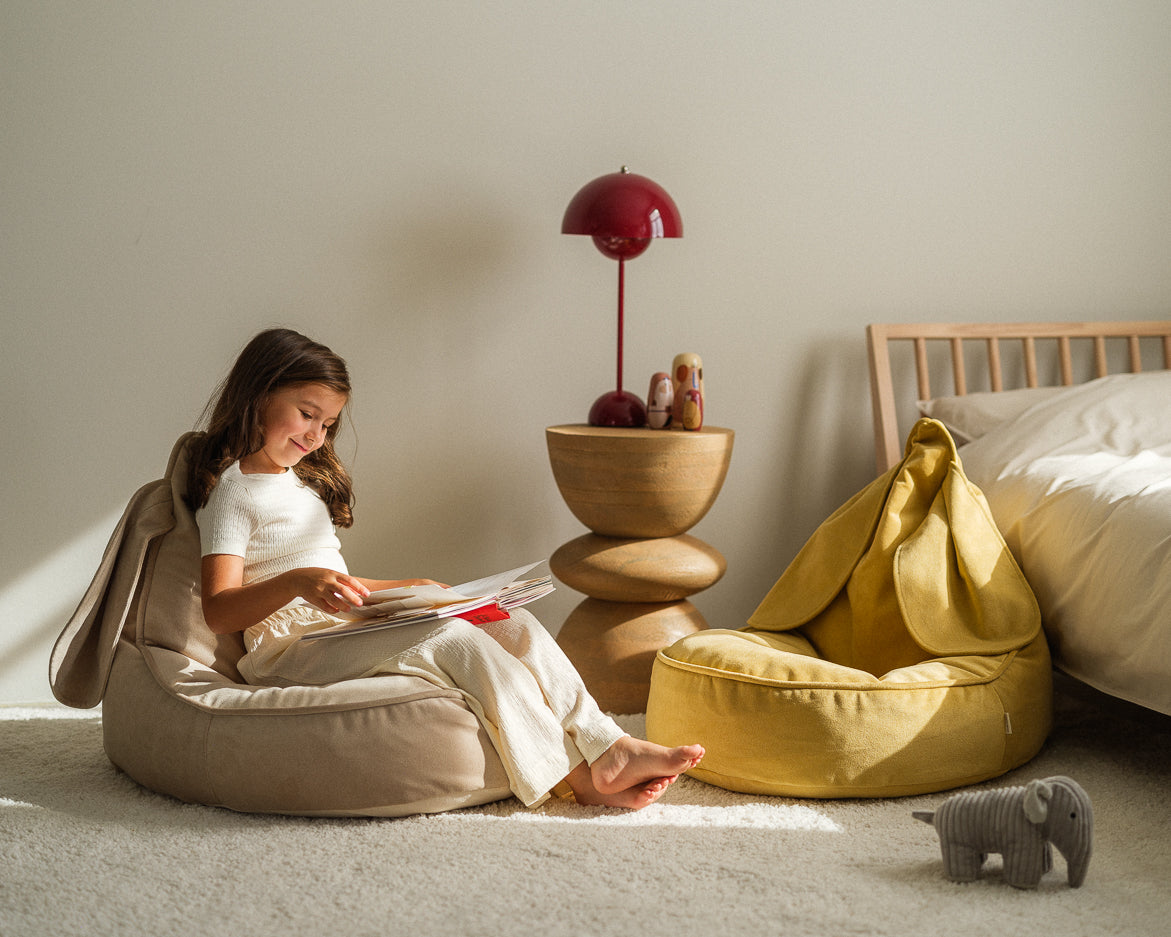 Bunny Beanbag/ Dusty Beige