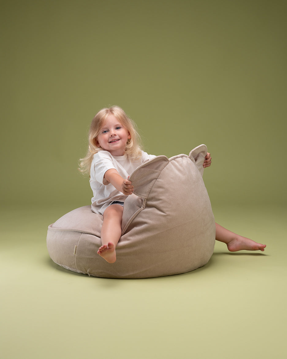 Bear Beanbag/ Beige