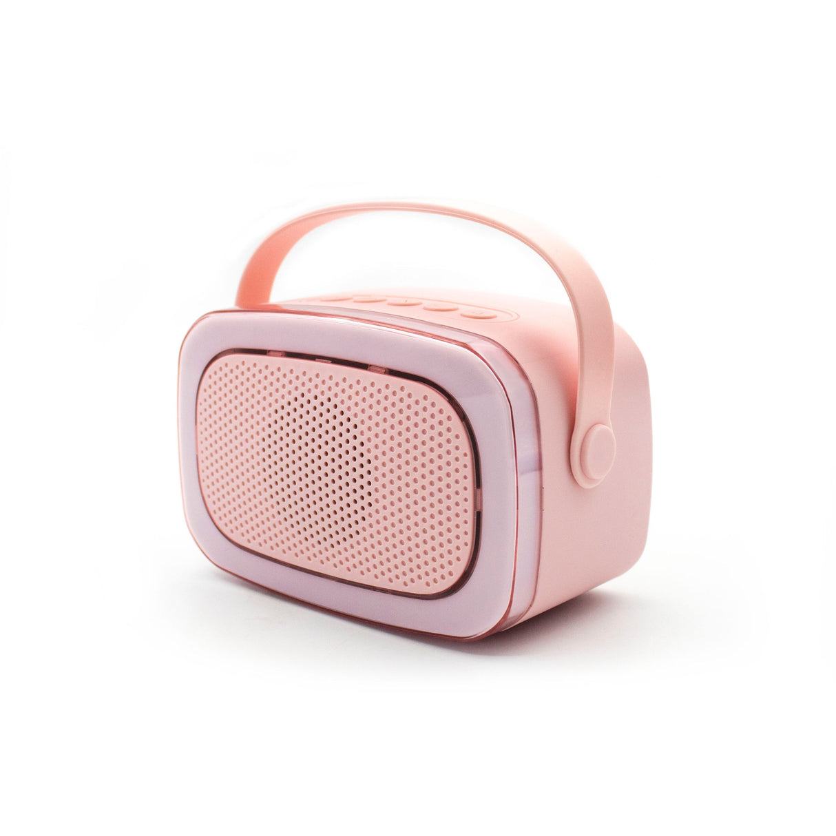 Karaoke mit Licht und 2 Mikrofonen- Rosa