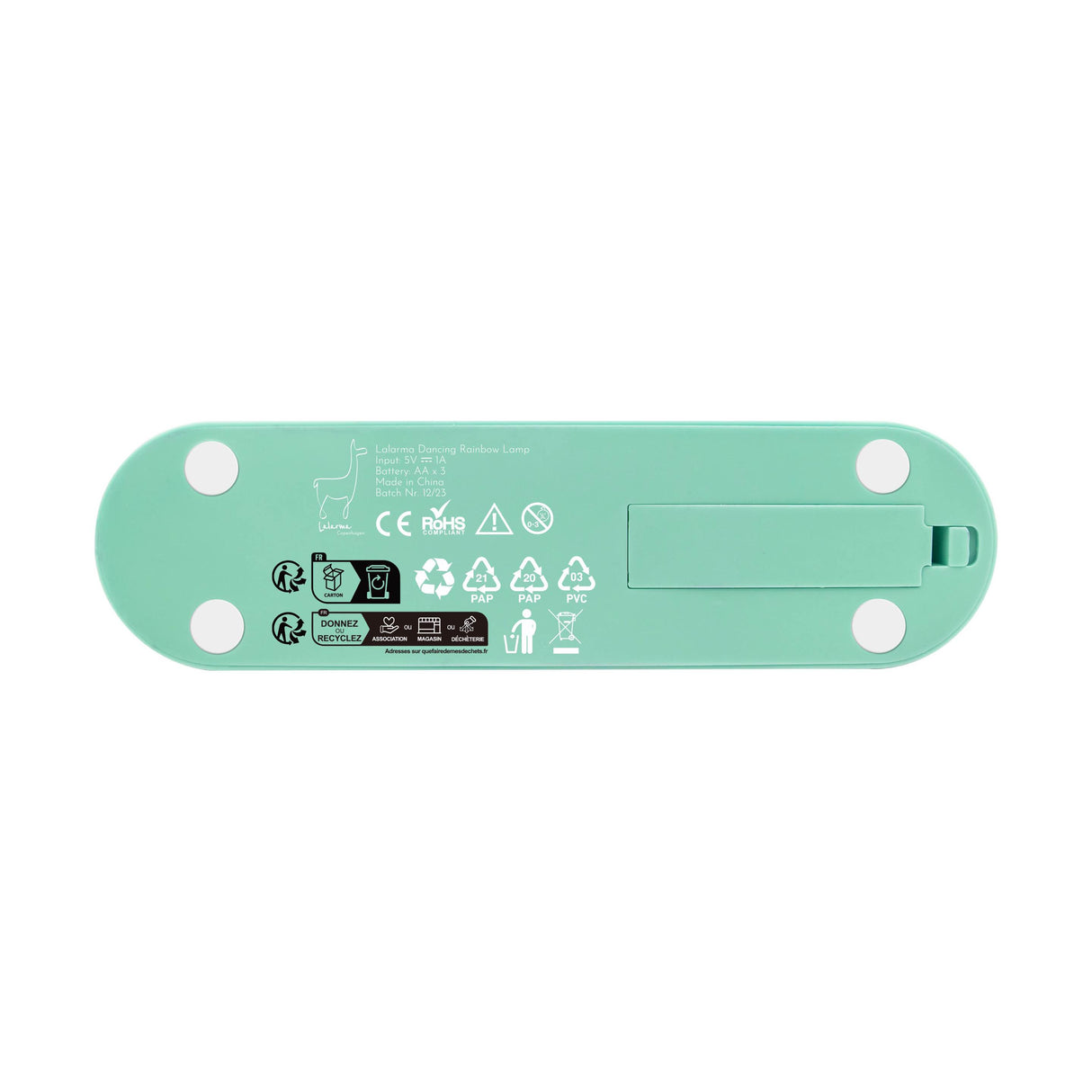 Lampe Dancing Rainbow -  Mint