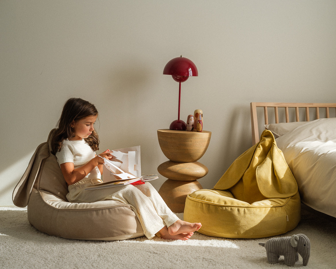 Bunny Beanbag/ Dusty Beige