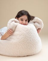 Bear Beanbag/ Cream White