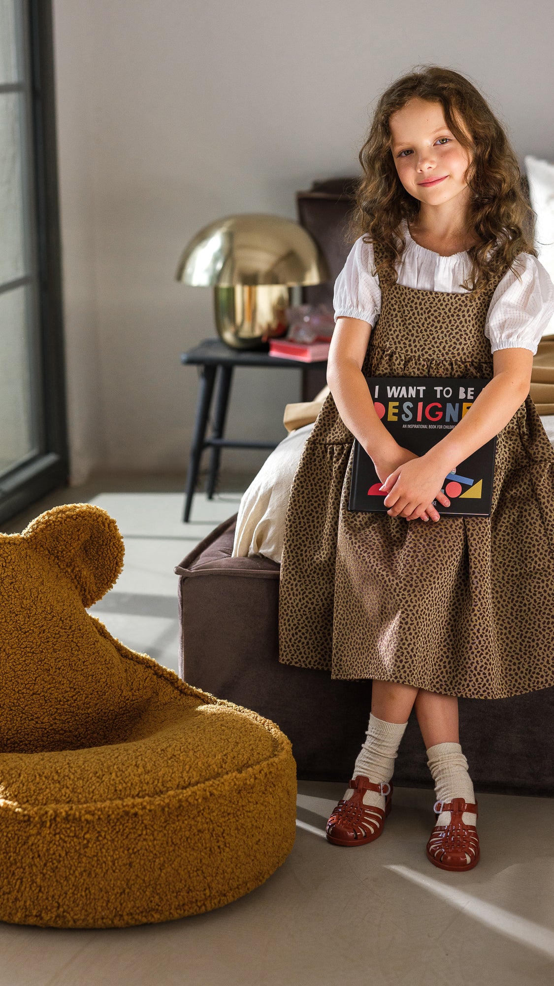 Bear Beanbag/ Maple