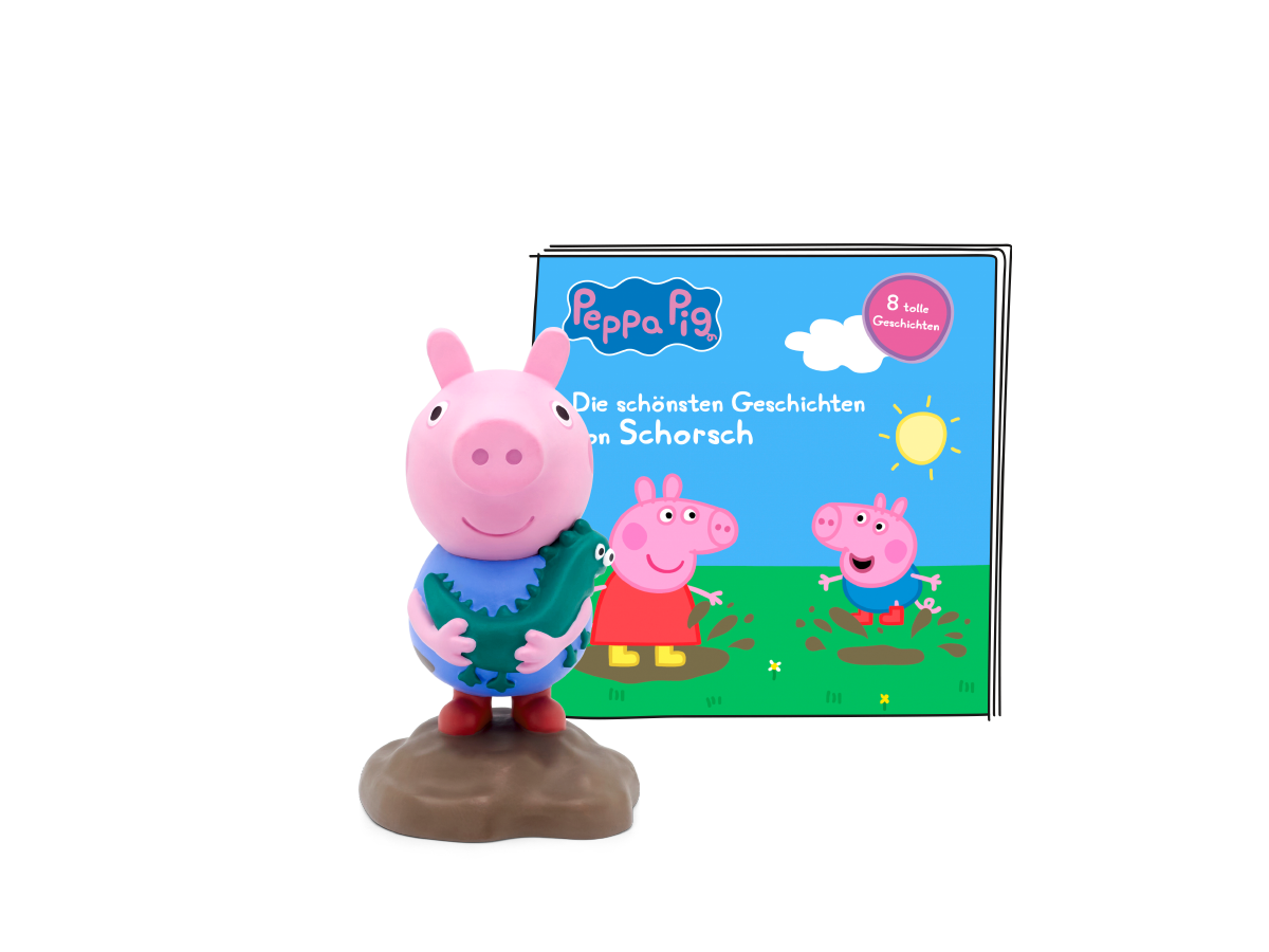 Peppa Pig - Die schönsten Geschichten von SchorschToniesPeppa Pig - Die schönsten Geschichten von Schorschkorbmayer. ganz besonders. für kinder.