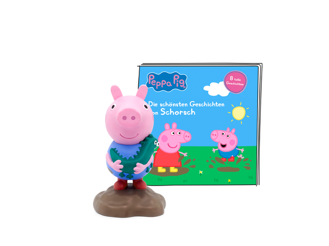 Peppa Pig - Die schönsten Geschichten von SchorschToniesPeppa Pig - Die schönsten Geschichten von Schorschkorbmayer. ganz besonders. für kinder.