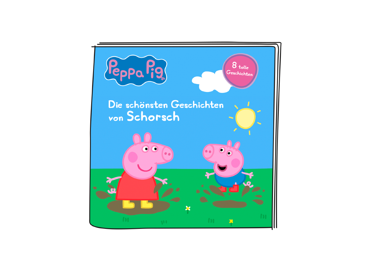 Peppa Pig - Die schönsten Geschichten von SchorschToniesPeppa Pig - Die schönsten Geschichten von Schorschkorbmayer. ganz besonders. für kinder.