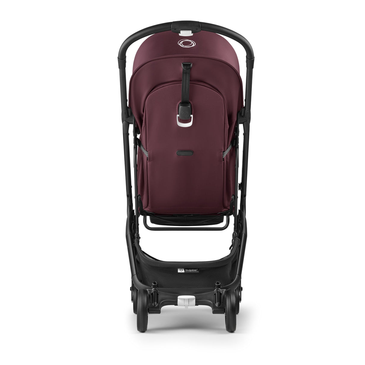 Bugaboo Butterfly City-Kinderwagen komplett schwarz/dark cherry