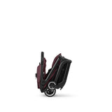 Bugaboo Butterfly City-Kinderwagen komplett schwarz/dark cherry