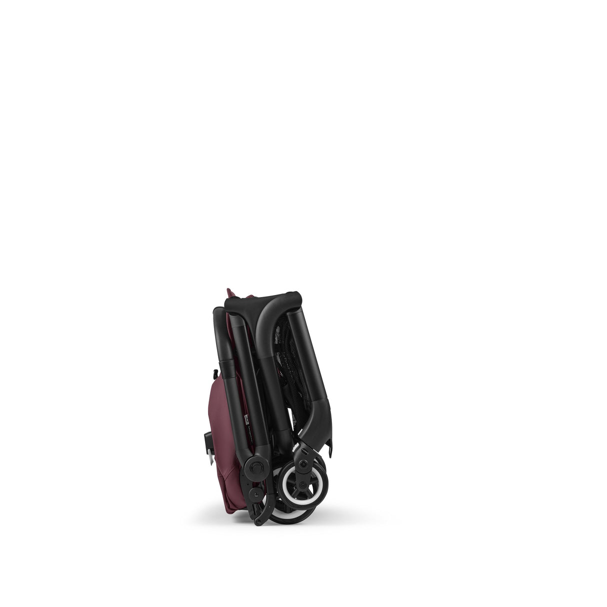 Bugaboo Butterfly City-Kinderwagen komplett schwarz/dark cherry