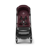 Bugaboo Butterfly City-Kinderwagen komplett schwarz/dark cherry