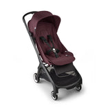 Bugaboo Butterfly City-Kinderwagen komplett schwarz/dark cherry