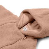 Bio Wollfleece Jacke Bruno rosé Größe 80/86