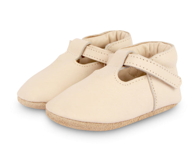 Babyschuhe Elia/ Cream Leather - korbmayer. ganz besonders. für kinder.