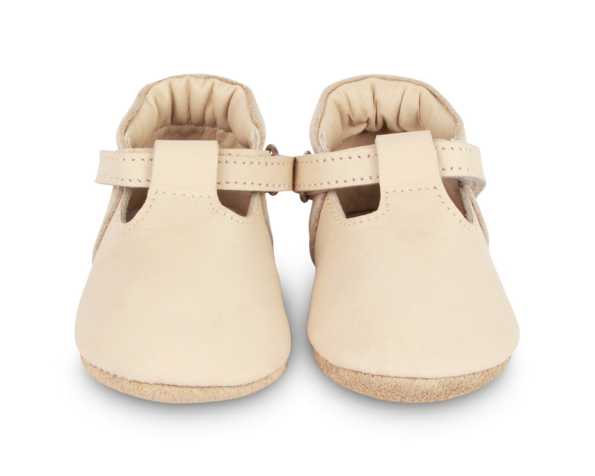 Babyschuhe Elia/ Cream Leather - korbmayer. ganz besonders. für kinder.