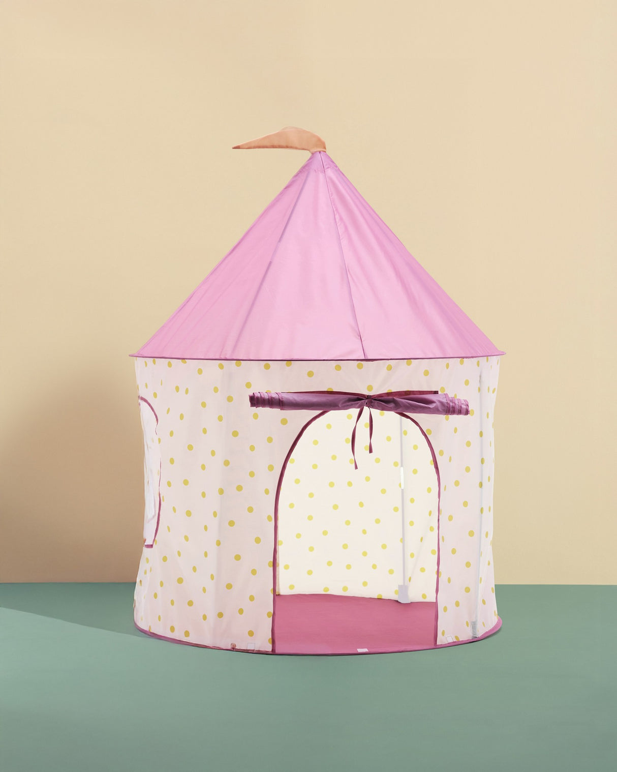Spielzelt Punkte rosa