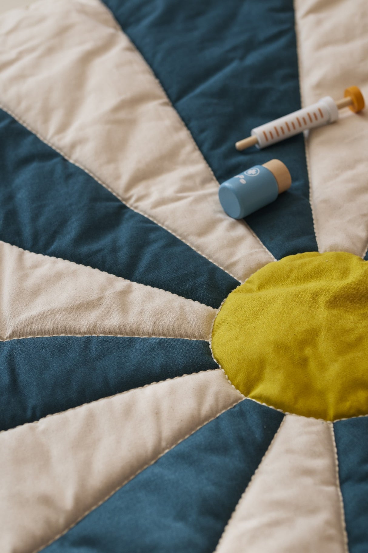 Spielmatte Zirkus blau