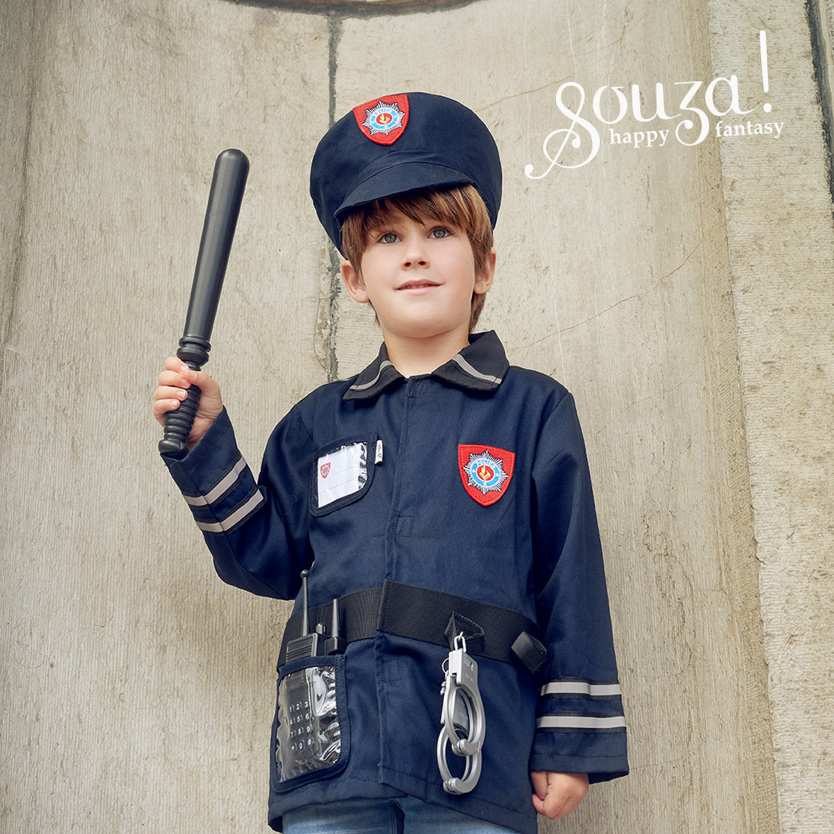 Polizei Kostüm 4-7JahreSouzaPolizei Kostükorbmayer. ganz besonders. für kinder.