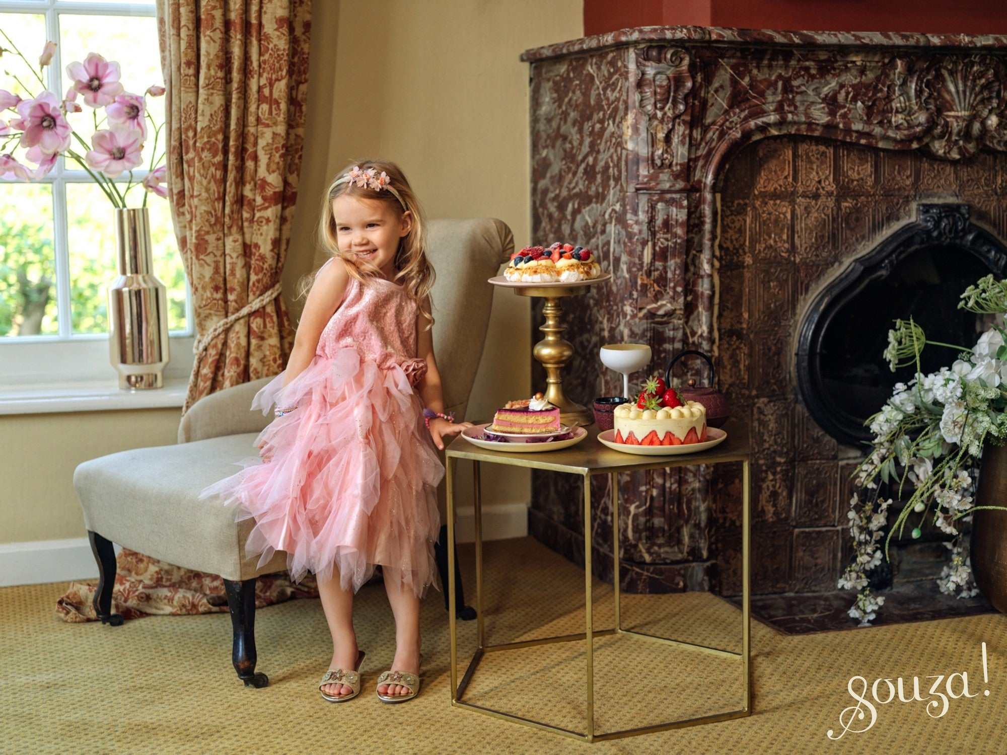 Prinzessin Kostüm Clementine 5-7Jahre