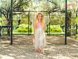 Flora Kostüm Kleid + Flügel 8-10 Jahre