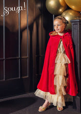 Prinzessin/ Rotkäppchen Wendecape 4-7 Jahre