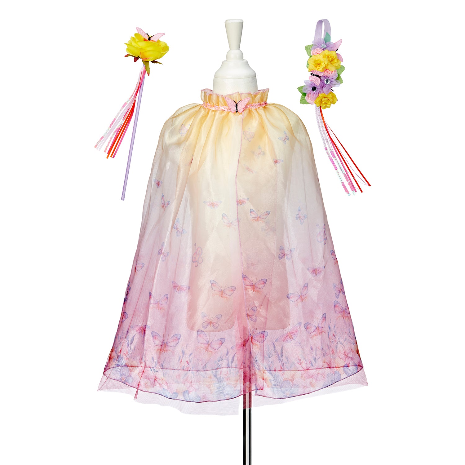 Danae Cape& Haarband& Zauberstab 5-7 Jahre