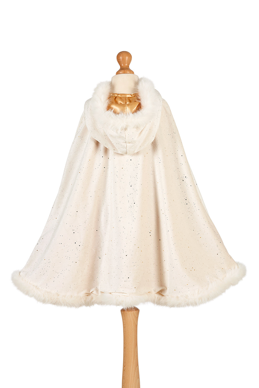 Kinderkostüm weiße Winterprinzessin Cape Eirwen 5-7Jahre
