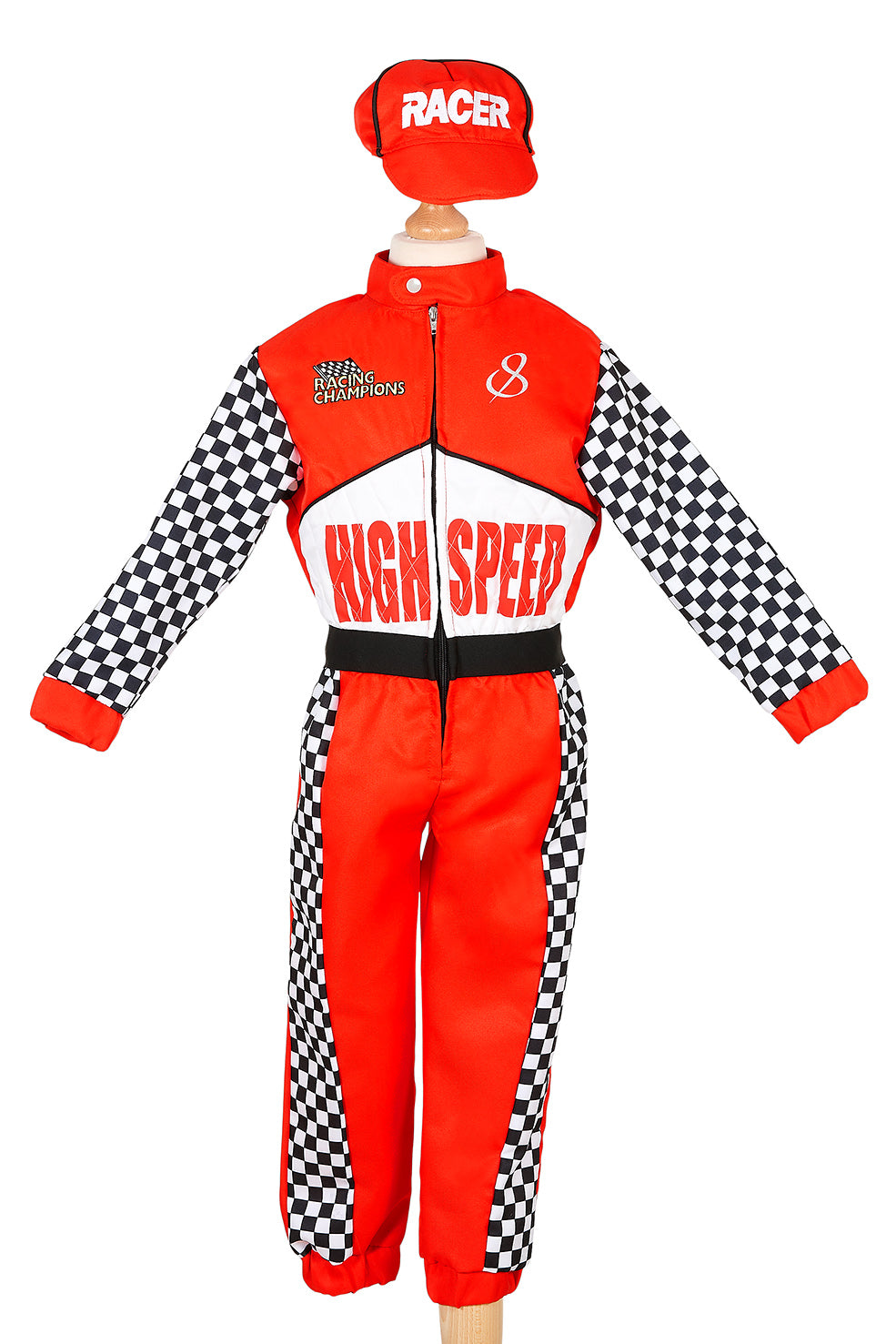 Rennfahrer Outfit 8-10Jahre