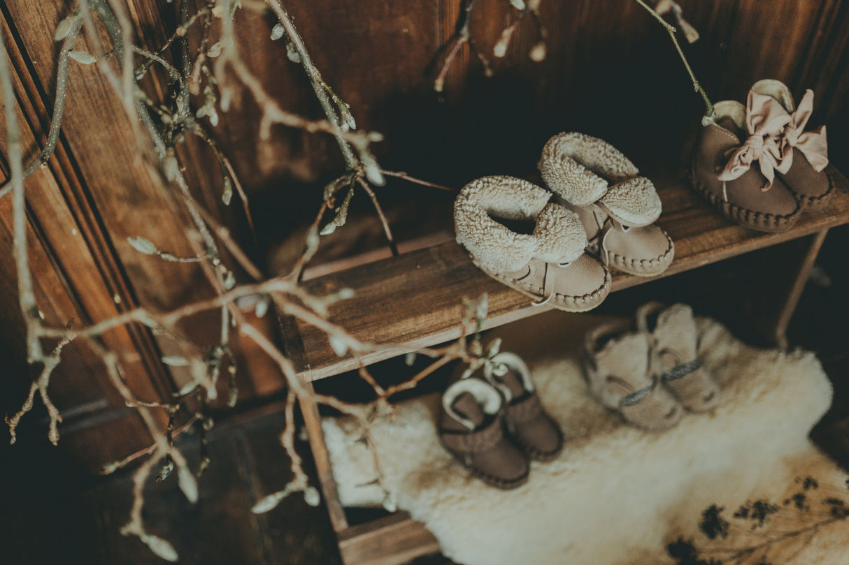 Jaya Stiefelchen/ Truffle Nubuck - korbmayer. ganz besonders. für kinder.