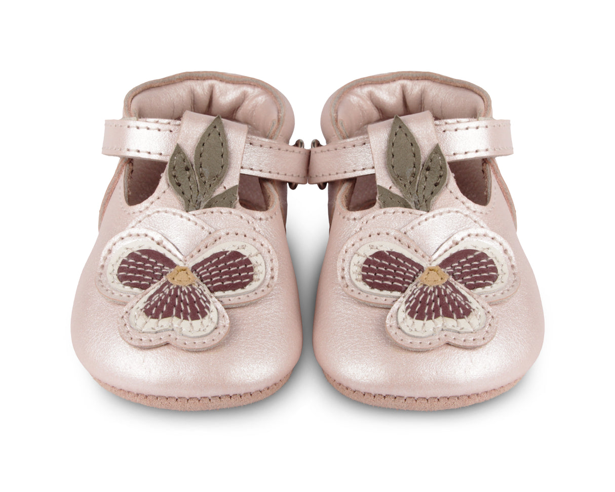 Babyschuhe Heidi/ Rose Metallic - korbmayer. ganz besonders. für kinder.