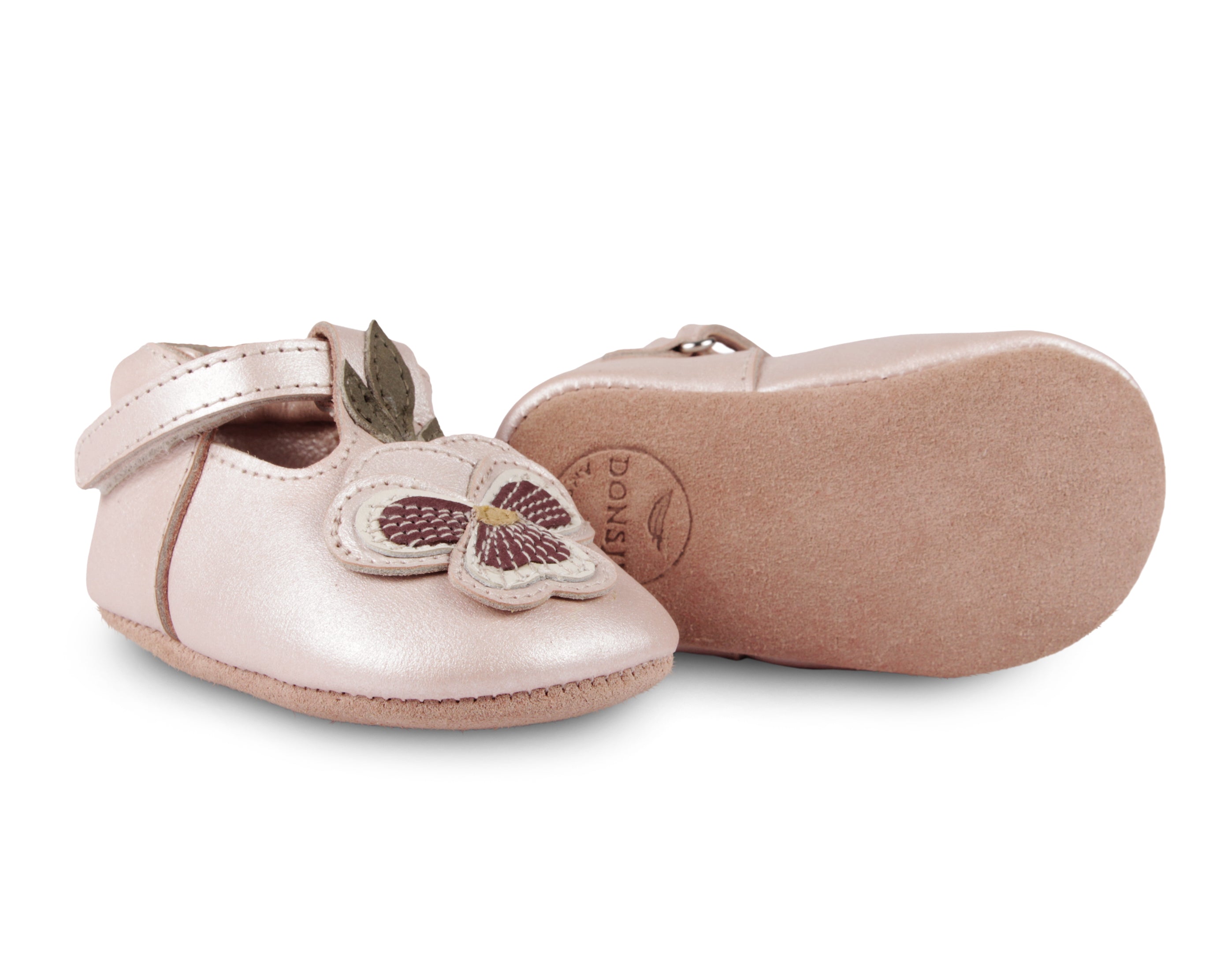 Babyschuhe Heidi/ Rose Metallic - korbmayer. ganz besonders. für kinder.