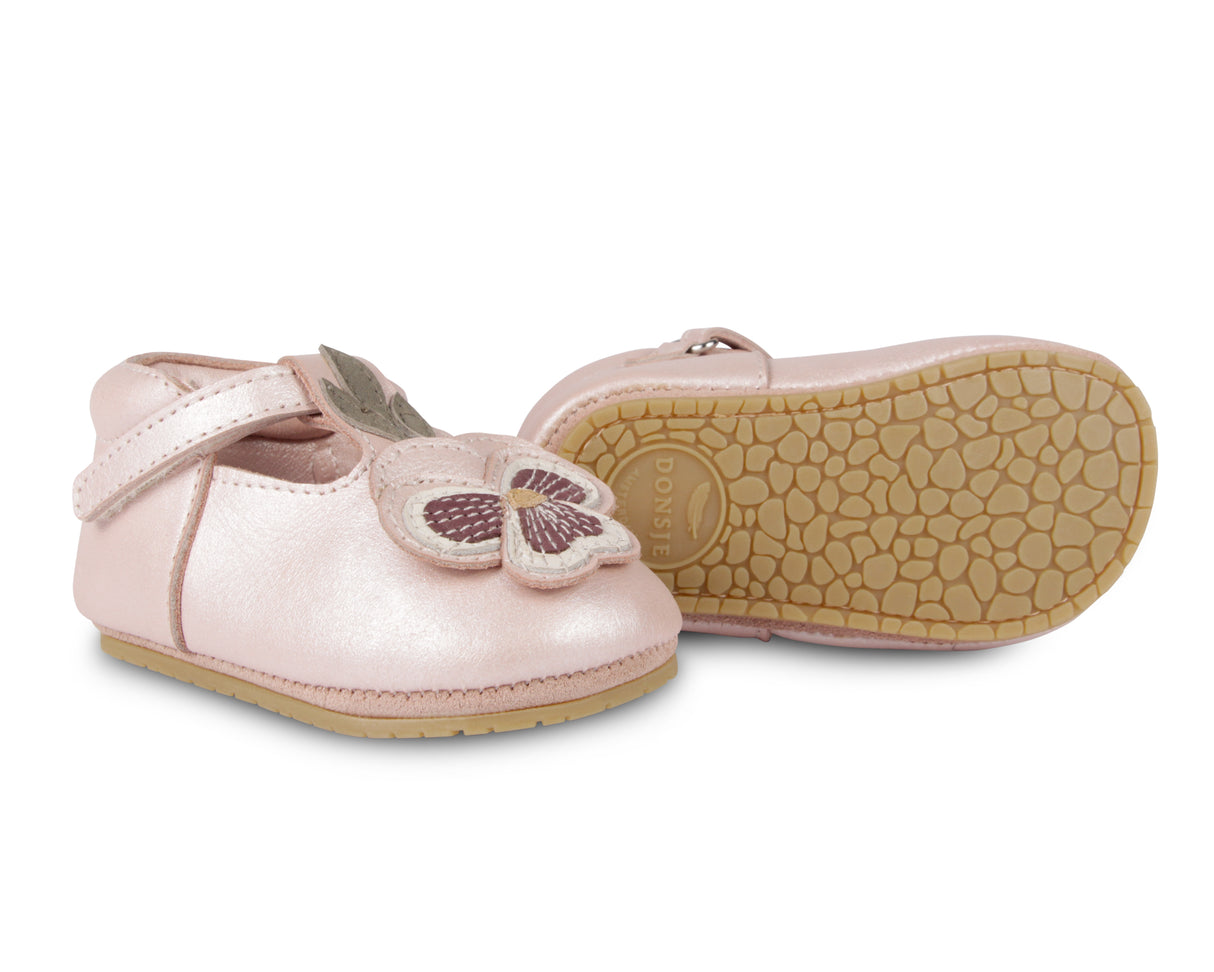 Babyschuhe Heidi/ Rose Metallic - korbmayer. ganz besonders. für kinder.