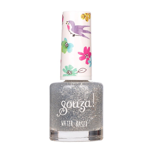 Nagellack Transparent Silber Glitzer - korbmayer. ganz besonders. für kinder.