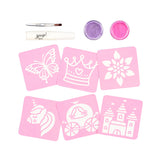 Veganes Glitzer Tattoo Set Prinzessin