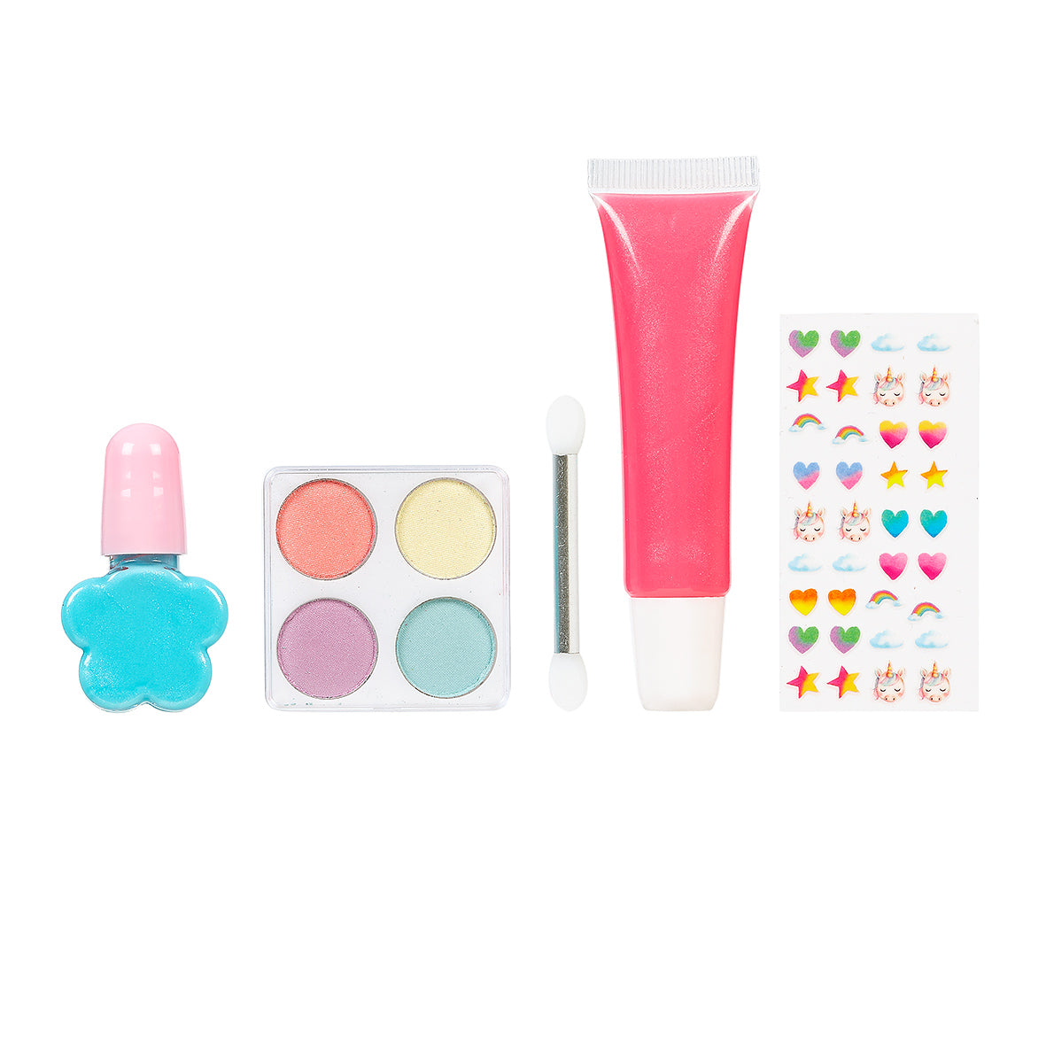 Einhorn Make-up + Schlafmaske Set