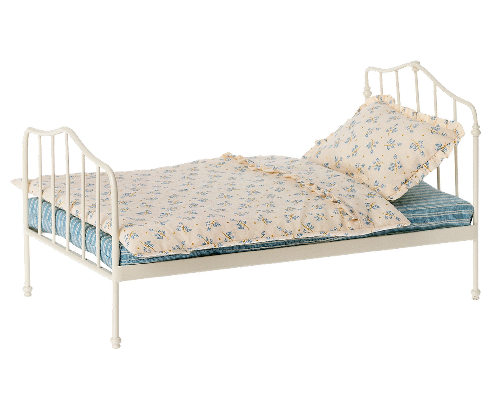 Puppenhaus Bett Mini/ Blue