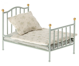 Puppenhaus Bett Vintage/ Mint