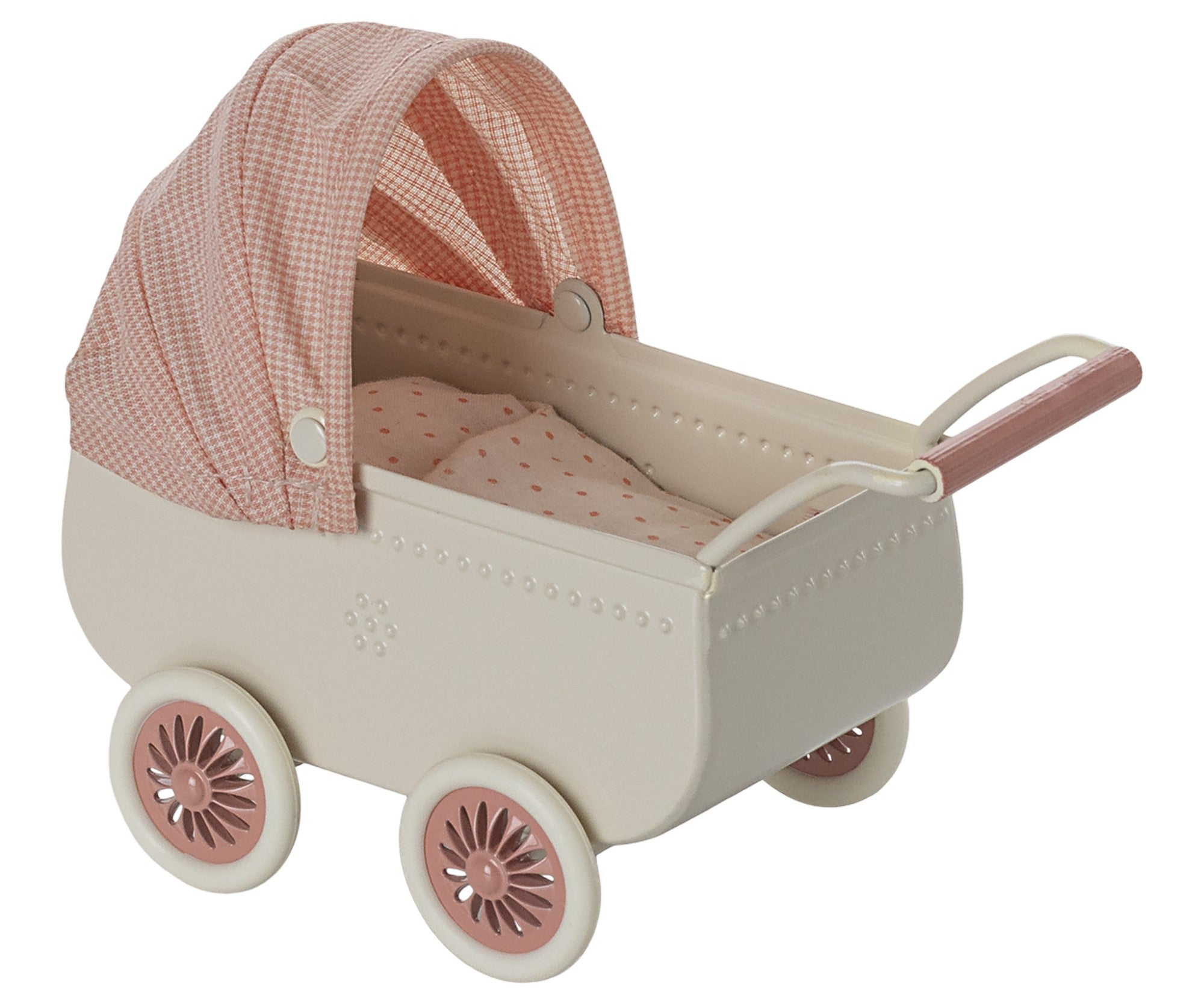 Kinderwagen Maus- Koralle