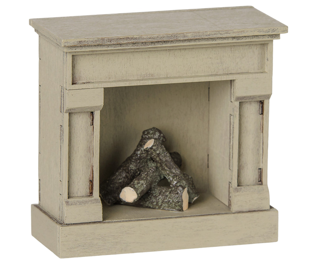 Kamin, Maus – Weiß