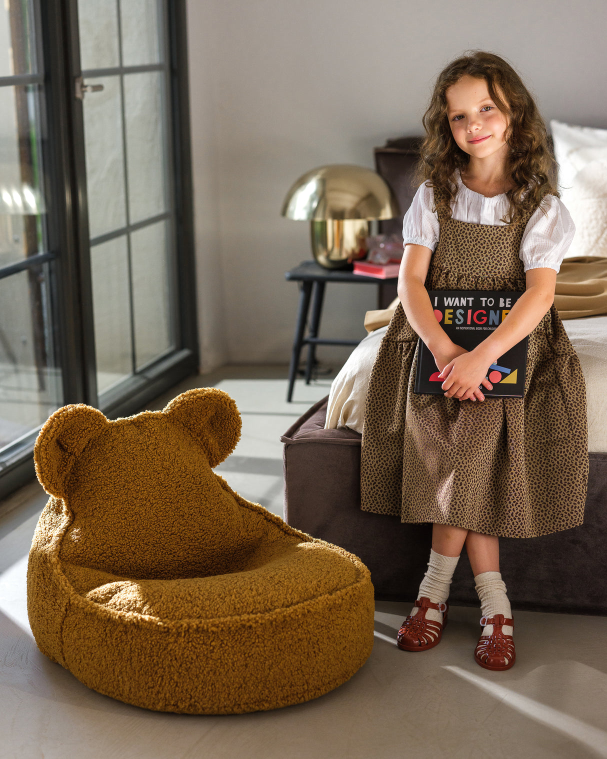 Bear Beanbag/ Maple
