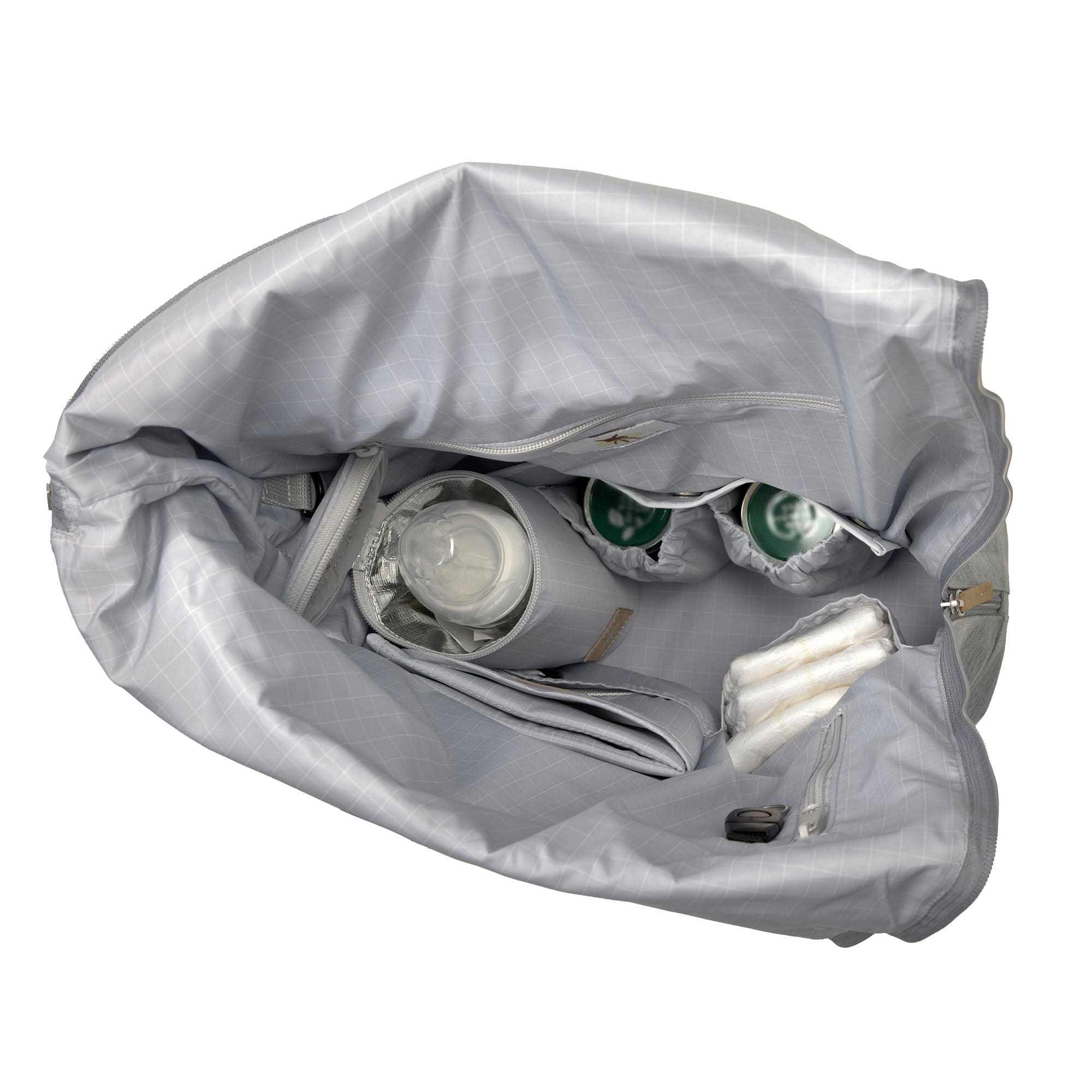 Wickelrucksack Rolltop Backpack/ Grey