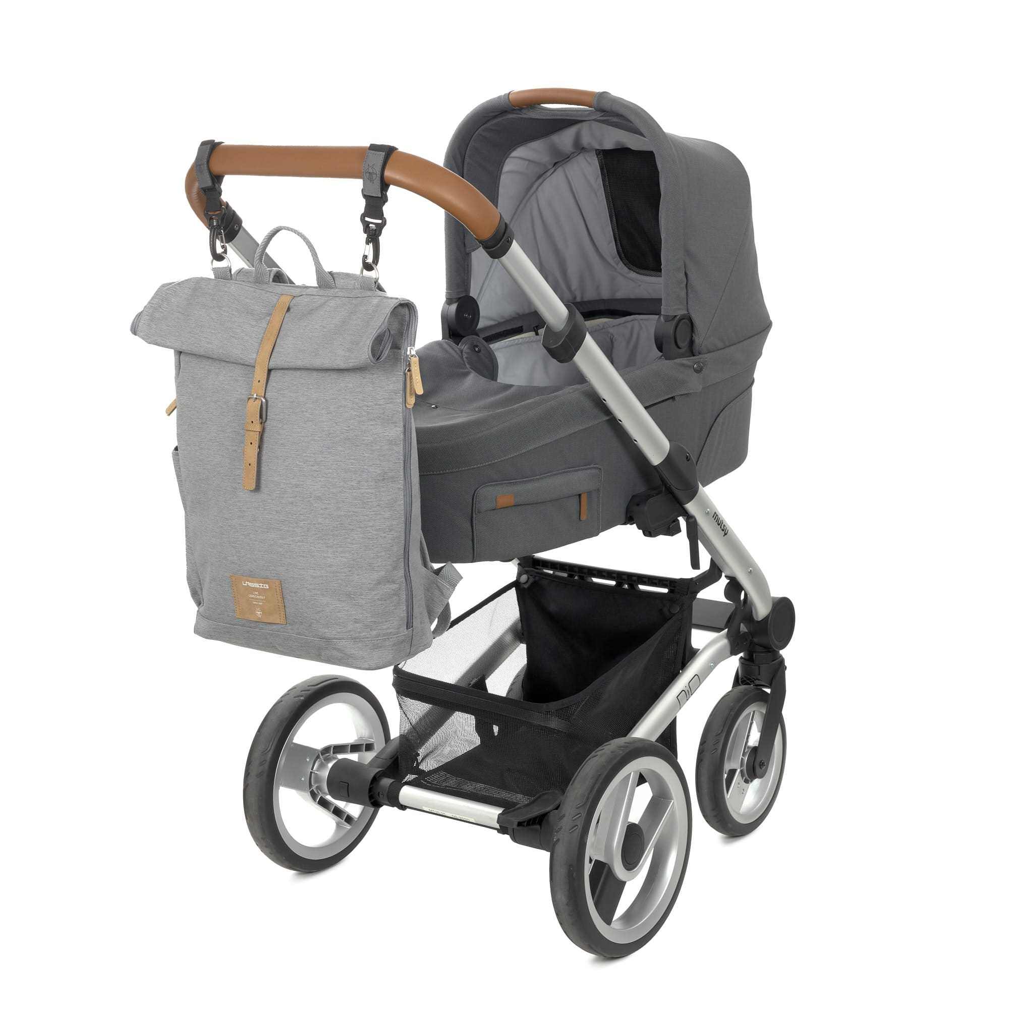 Wickelrucksack Rolltop Backpack/ Grey