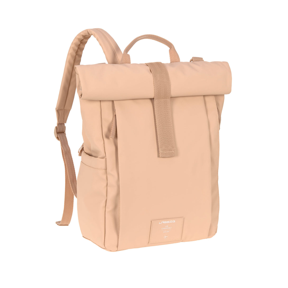 Wickelrucksack Rolltop Up Backpack/ peach rose