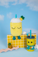 Trinkbecher mit Plüschbezug - Pip der Ananas -Fuzzie