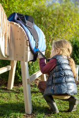 Sattel und Zaumzeug-Set Holzpferd - korbmayer. ganz besonders. für kinder.