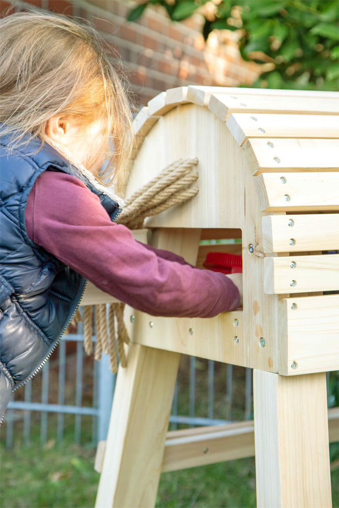 Sattel und Zaumzeug-Set Holzpferd - korbmayer. ganz besonders. für kinder.