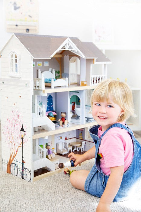 Puppenhaus Stadtvilla - korbmayer. ganz besonders. für kinder.