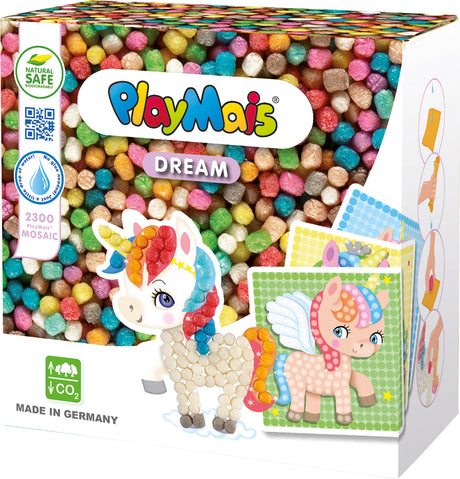 PlayMais® MOSAIC DREAM UNICORNsmall footPlayMais® MOSAIC DREAM UNICORNkorbmayer. ganz besonders. für kinder.